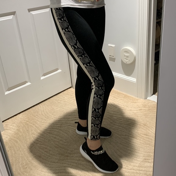 Snake print Stretch leggings - Picture 1 of 5
